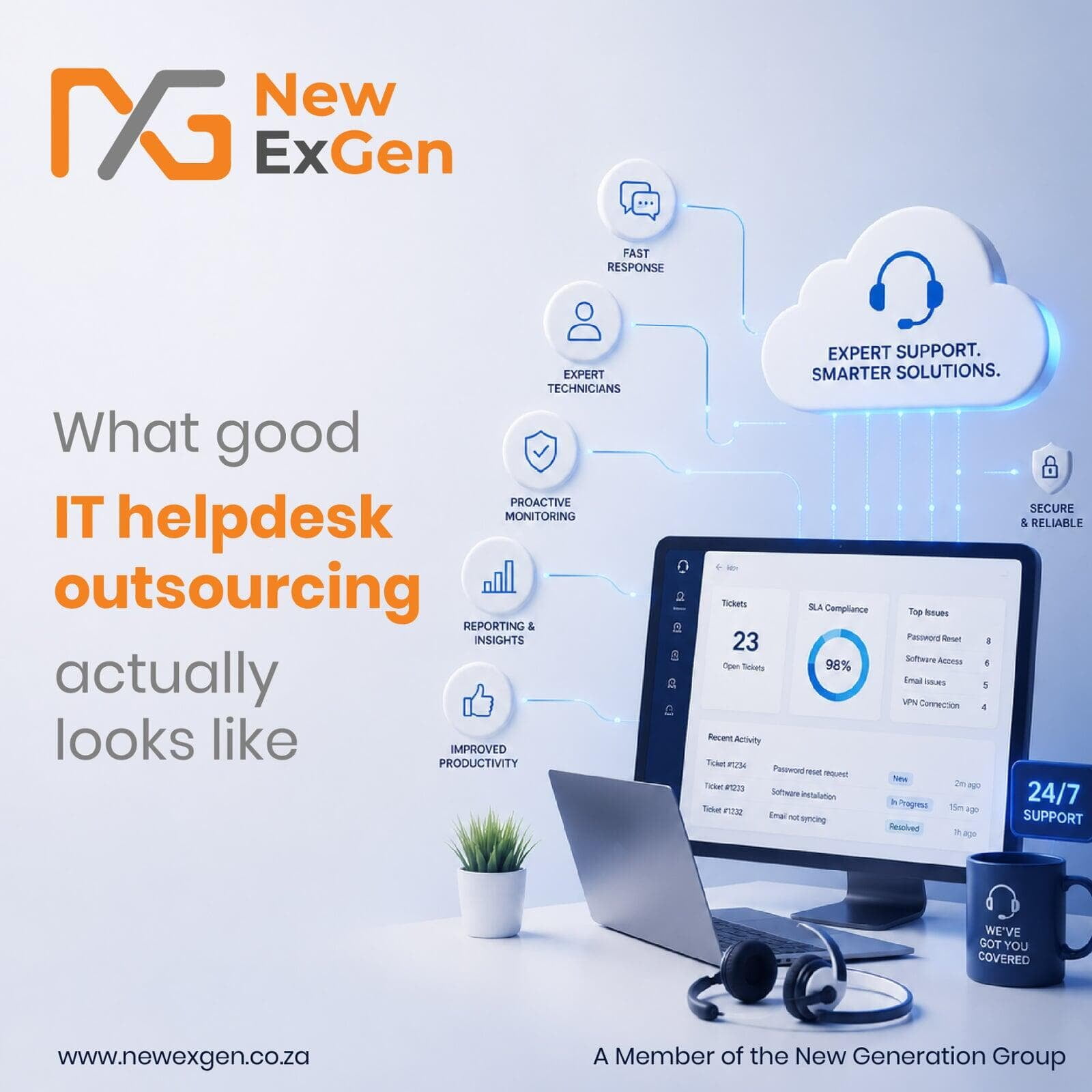What good IT helpdesk outsourcing actually looks like